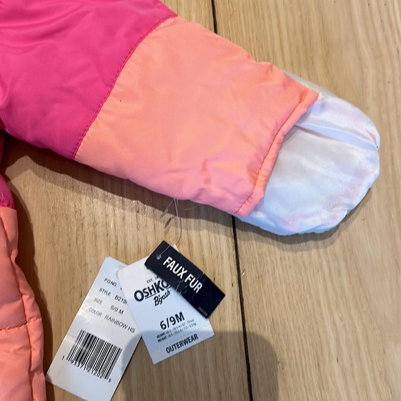 OshKosh B’gosh baby rainbow one piece snowsuit - Picture 4 of 7